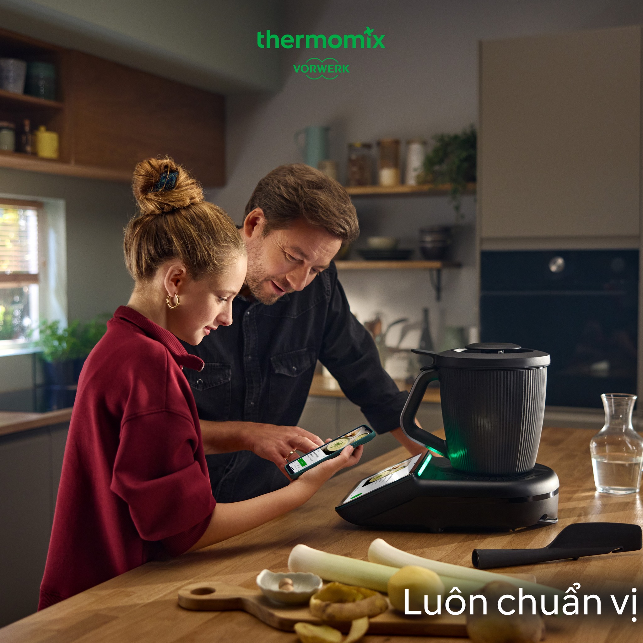 Thao tác một chạm với Thermomix
