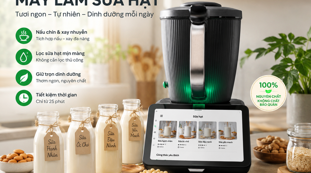 Máy Làm Sữa Hạt Thermomix Có Đáng Mua Không? Đánh Giá Trải Nghiệm 2026