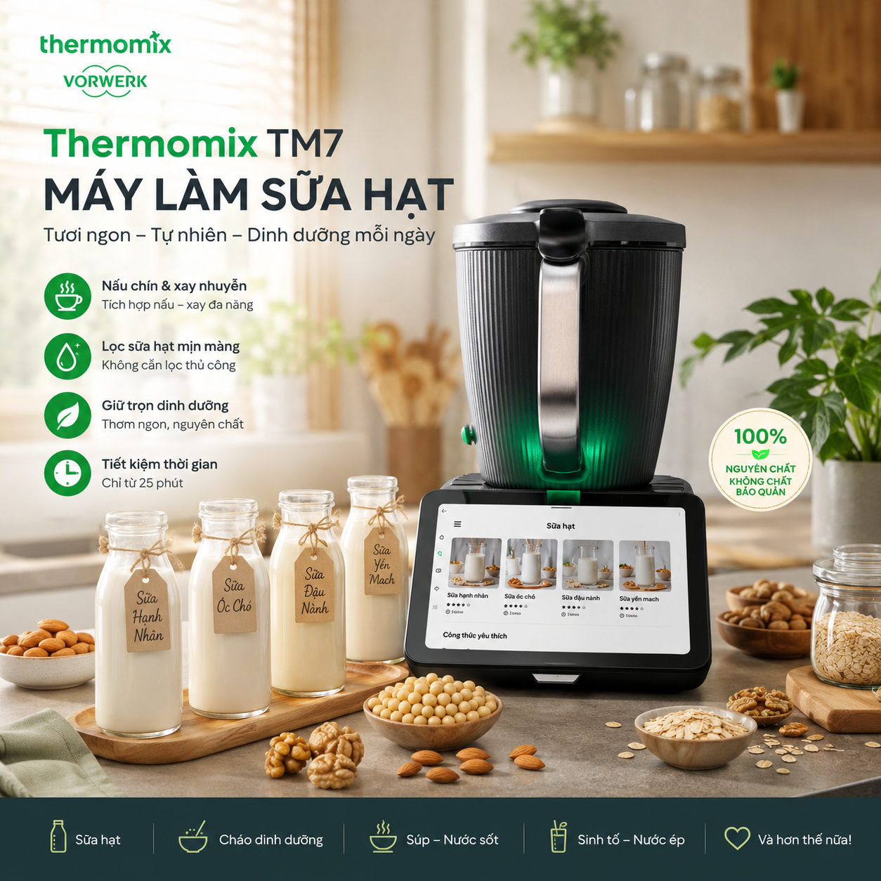 Máy làm sữa hạt Thermomix 