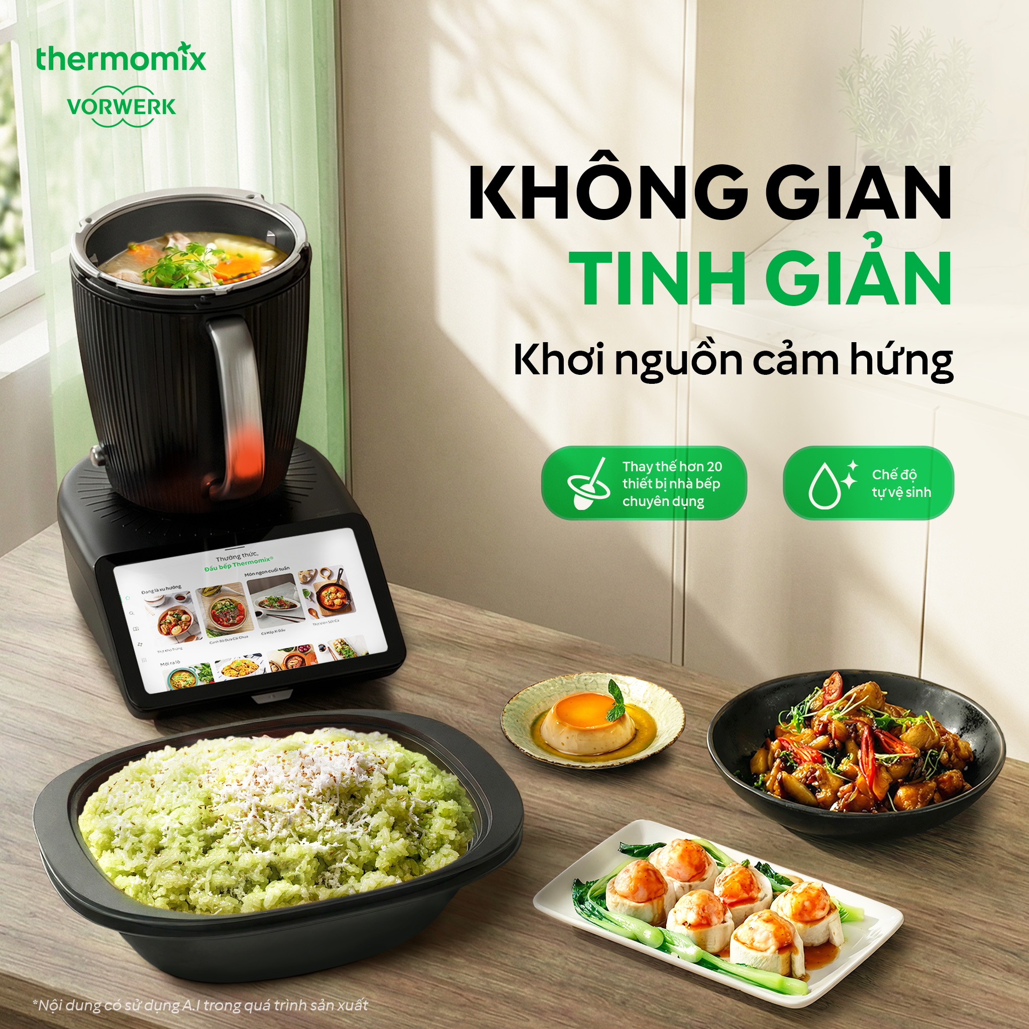 Máy nấu ăn thông minh Thermomix 