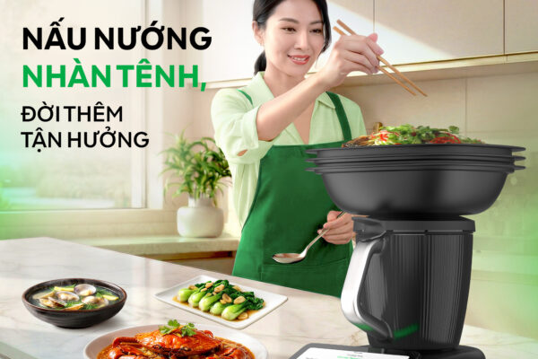 Máy Nấu Ăn Thông Minh: Giải Pháp Đa Năng Định Hình Không Gian Bếp 2026