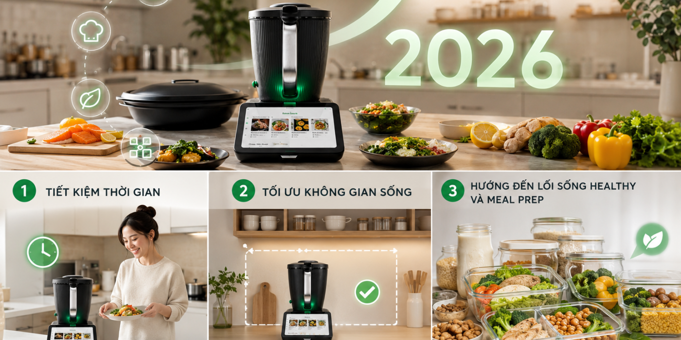 Dụng Cụ Nhà Bếp Thông Minh: Xu Hướng Nâng Tầm Không Gian Sống 2026
